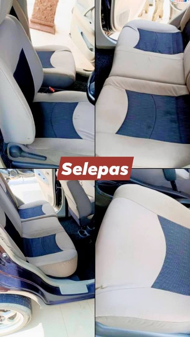 Keadaan kusyen kereta selepas deep cleaning
