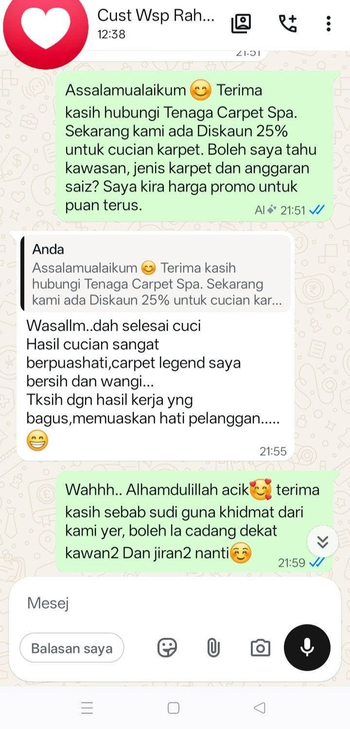 Testimoni pelanggan