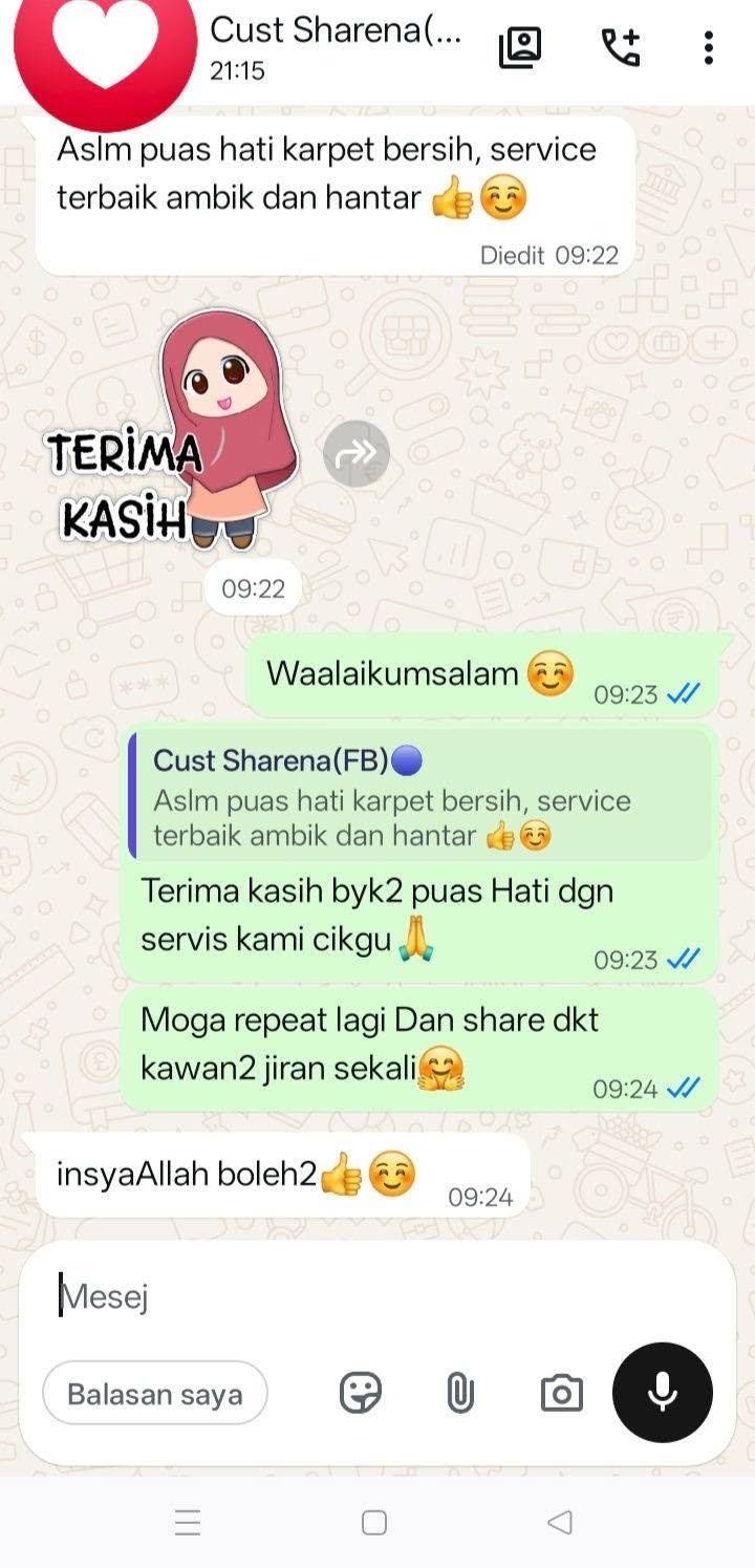 Testimoni pelanggan