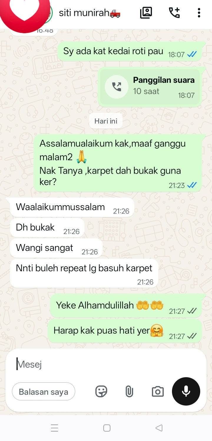 Testimoni pelanggan