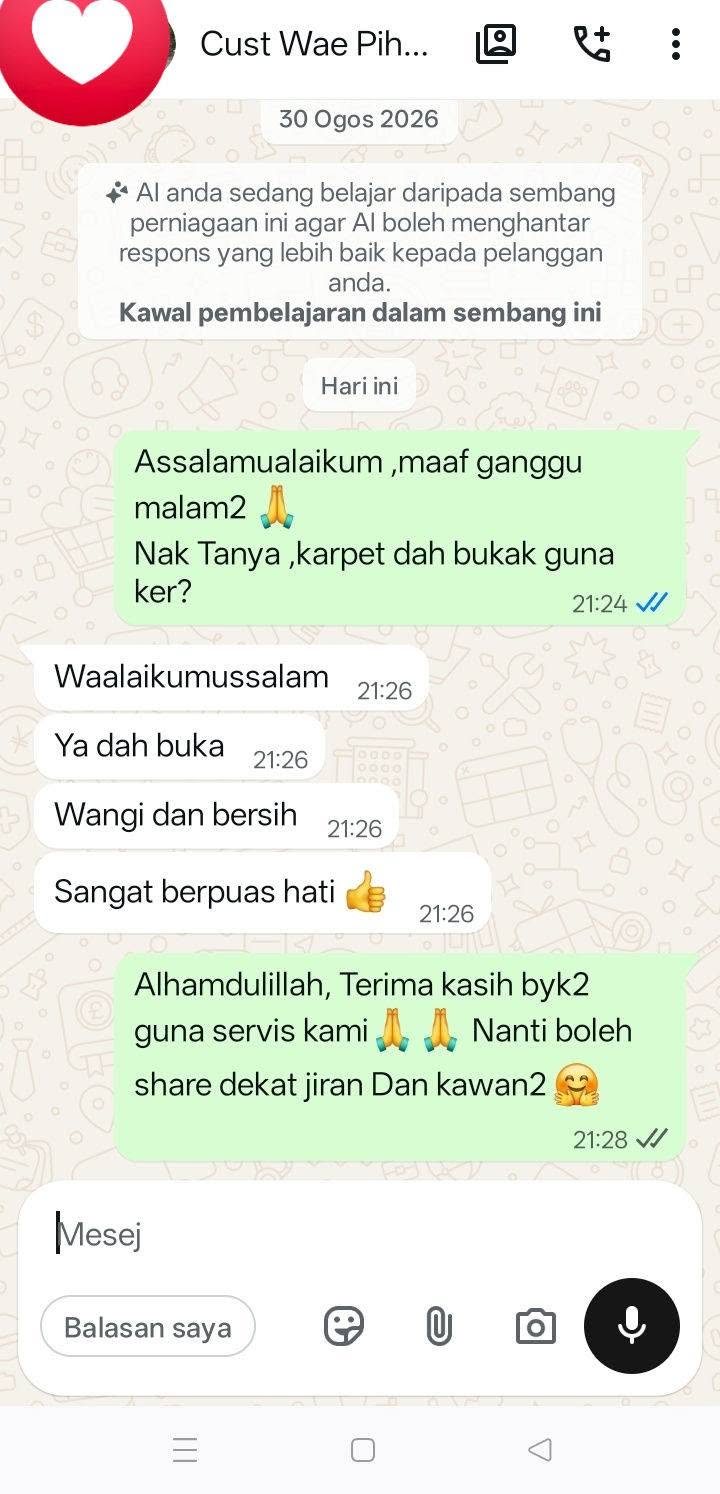 Testimoni pelanggan