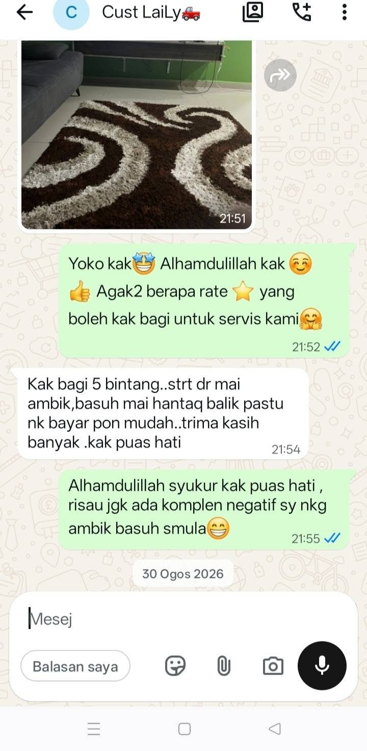 Testimoni pelanggan